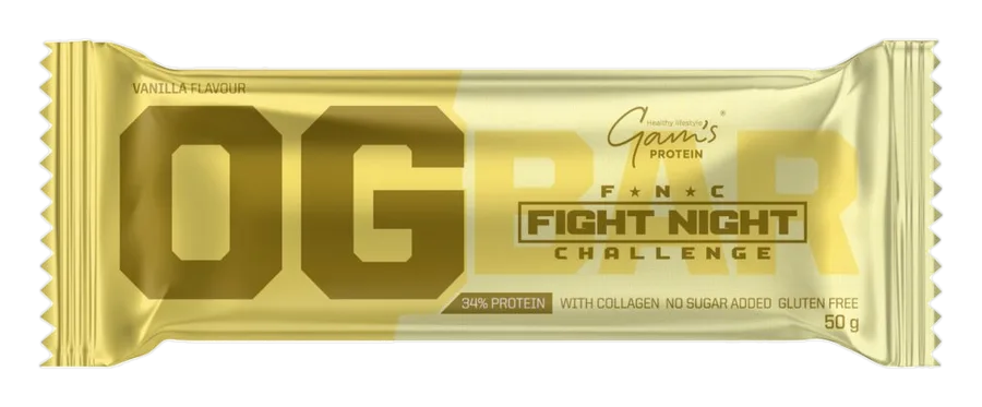 Gam's Fight Night Challenge Baton proteic Vanilie 50 g