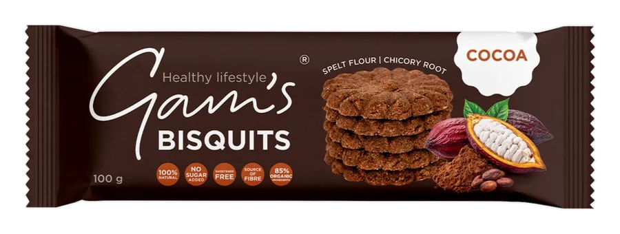 Gam's Bisquits Cacao 100 g