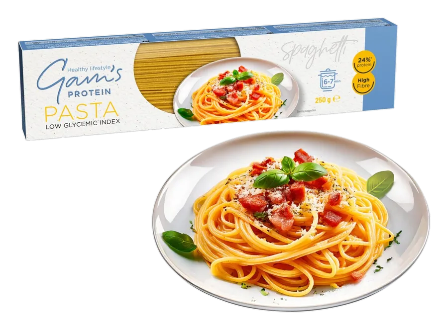 Gam's Paste proteice Spaghetti 250 g