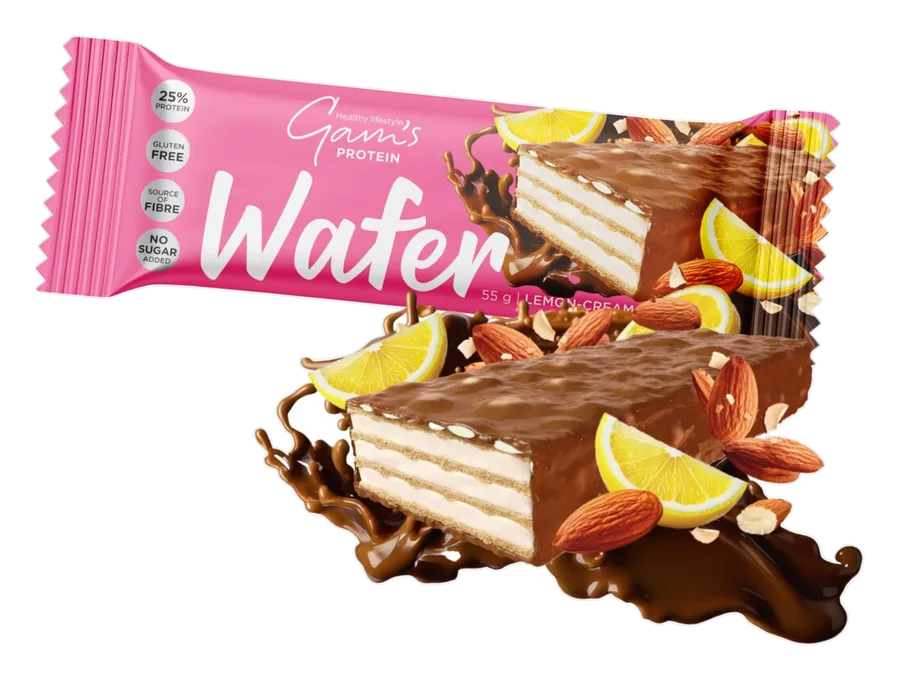 Gam's Fursec proteic Cremă de lămâie și migdale 55 g