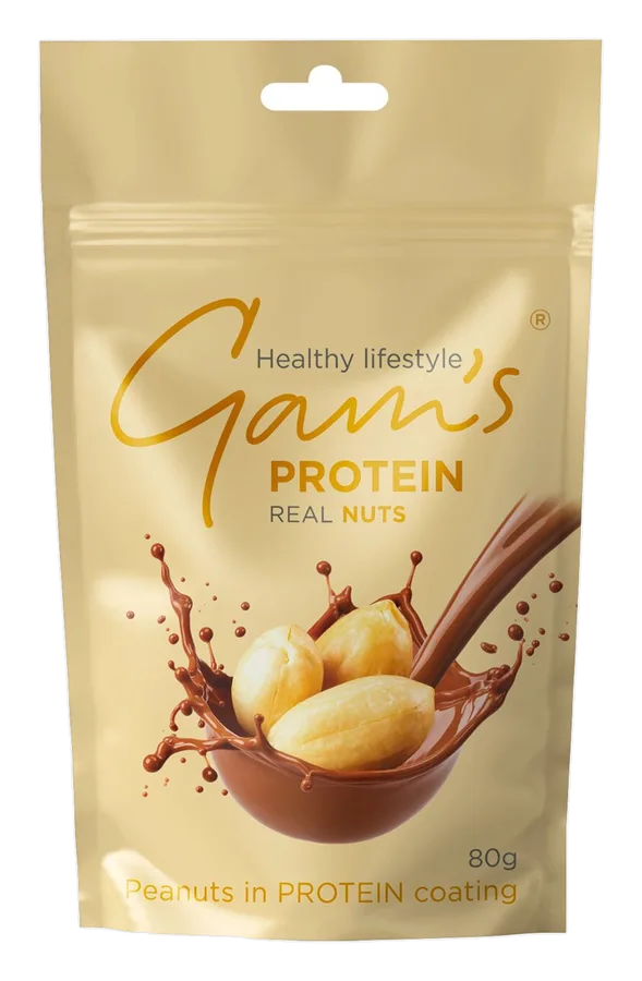 Gam's Nuci proteice - Arahide - 80g