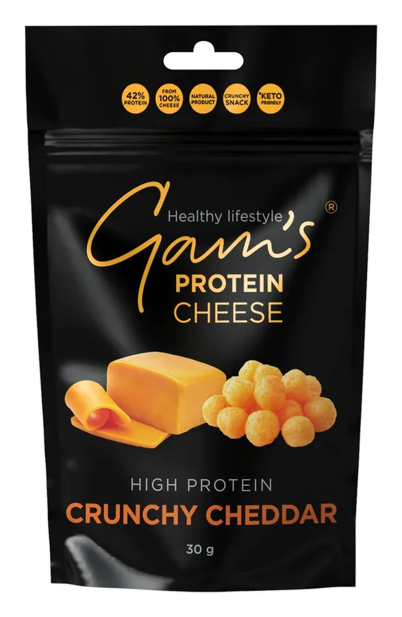 Gam's Bilute crocante de brânză Cheddar 30 g